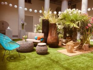 Rattan Hocker klein 0